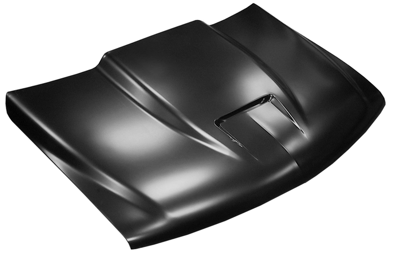 Key Parts 2000 Chevrolet Silverado 1500 Cowl Hood, Ram Air Style Hood, S...